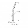 Душевая лейка Grohe Ondus Stick (27184000)