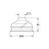 Верхний душ Grohe Relexa Plus 85 (28404000)
