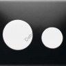 TECEloop, кнопка смыва с двумя клавишами стеклянная, артикул 9240654