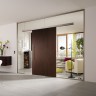 Стеклянная межкомнатная дверь модель AGILE 150 от DORMA (Германия)