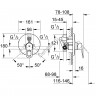 Grohe BauLoop (29081000) с внутренней частью