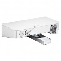 Смеситель для ванны и душа Hansgrohe Ecostat Select кнопочный