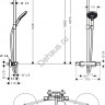 Душевая стойка Hansgrohe Raindance Select S 27133000